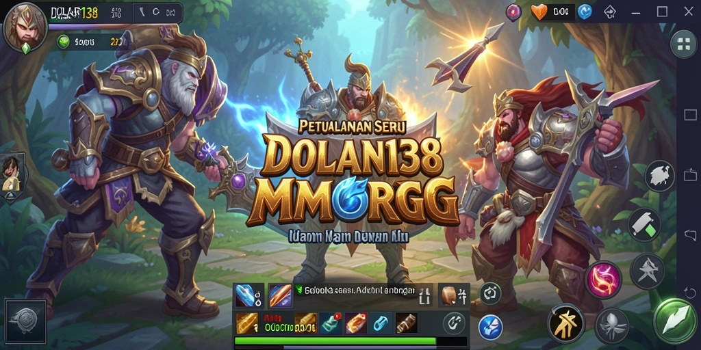 Gameplay DOLAR138 menunjukkan pertarungan epik dan eksplorasi dunia yang mendetail.