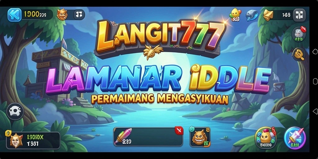 Screenshot LANGIT777 menampilkan gameplay Idle yang menawan.
