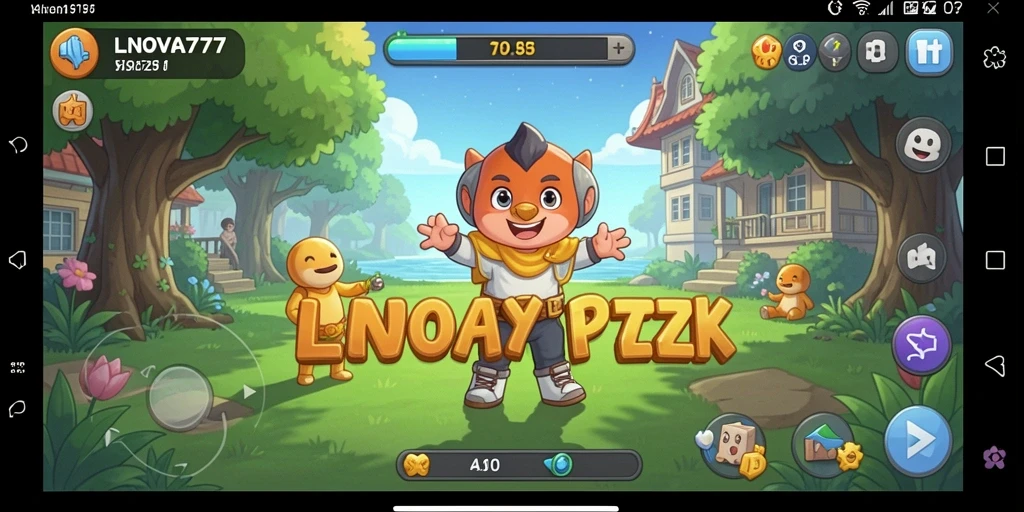 Tampilan gameplay seru LNOVA777 yang penuh tantangan Puzzle.